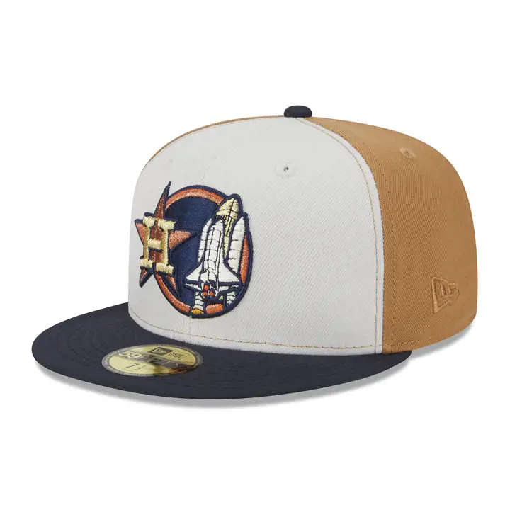 HOUSTON ASTROS MLB GOLDEN STONE 59FIFTY APOLLO 11 Stone/ BRN