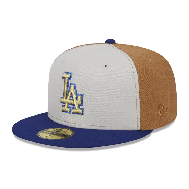 LOS ANGELES DODGERS MLB GOLDEN STONE 59FIFTY 50TH ANN Pierre/