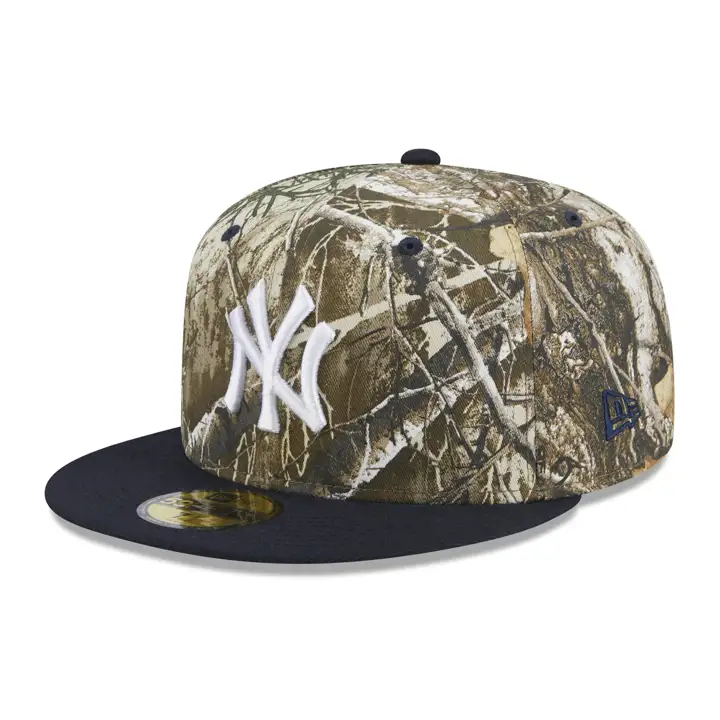 NEW YORK YANKEES MLB REALTREE TC 59FIFTY WS 1998 woodland/ n
