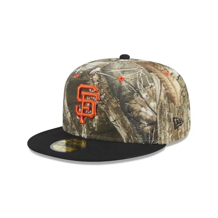 SAN FRANCISCO GIANTS MLB REALTREE TC 59FIFTY 60E ANN woodla
