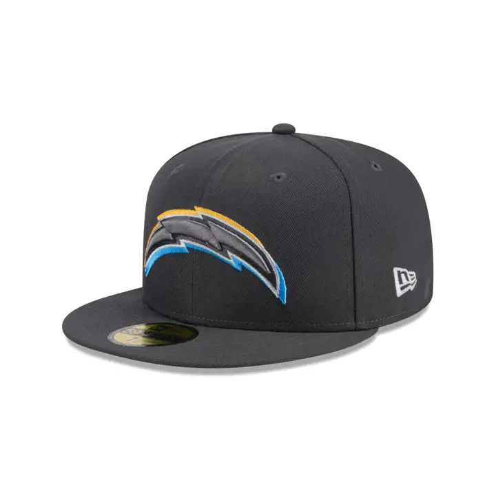Los Angeles Chargers 24 NFL Draft 59FIFTY GRAPHE