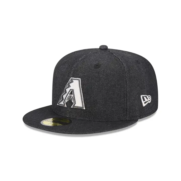 ARIZONA DIAMONDBACKS MLB BLEU DENIM 59FIFTY MARINE/VERT 25ÈME AN