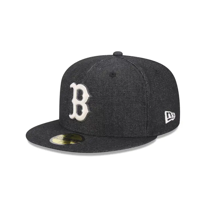 BOSTON RED SOX MLB DENIM BLEU 59FIFTY MARINE/VERT ASG 1999