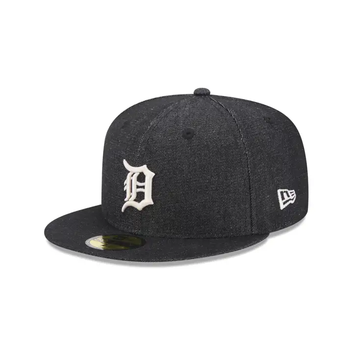 DETROIT TIGERS MLB DENIM BLEU 59FIFTY MARINE/VERT ASG 2005