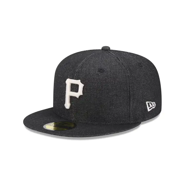 PITTSBURGH PIRATES MLB BLUE DENIM 59FIFTY NAVY/VERT ASG 1994