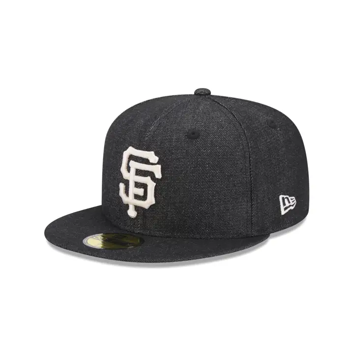 SAN FRANCISCO GIANTS MLB DENIM BLEU 59FIFTY MARINE/VERT ASG 200