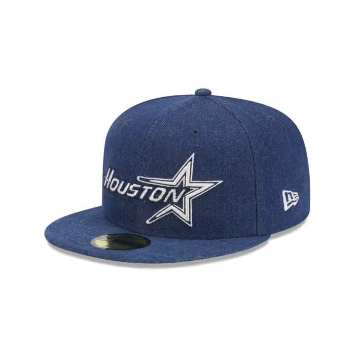 HOUSTON ASTROS MLB DENIM NOIR 59FIFTY NOI/VER 60E ANN