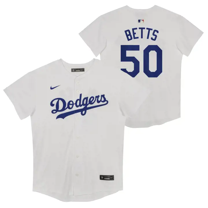 Maillot de match à domicile Los Angeles Dodgers MLB pour enfant Mookie