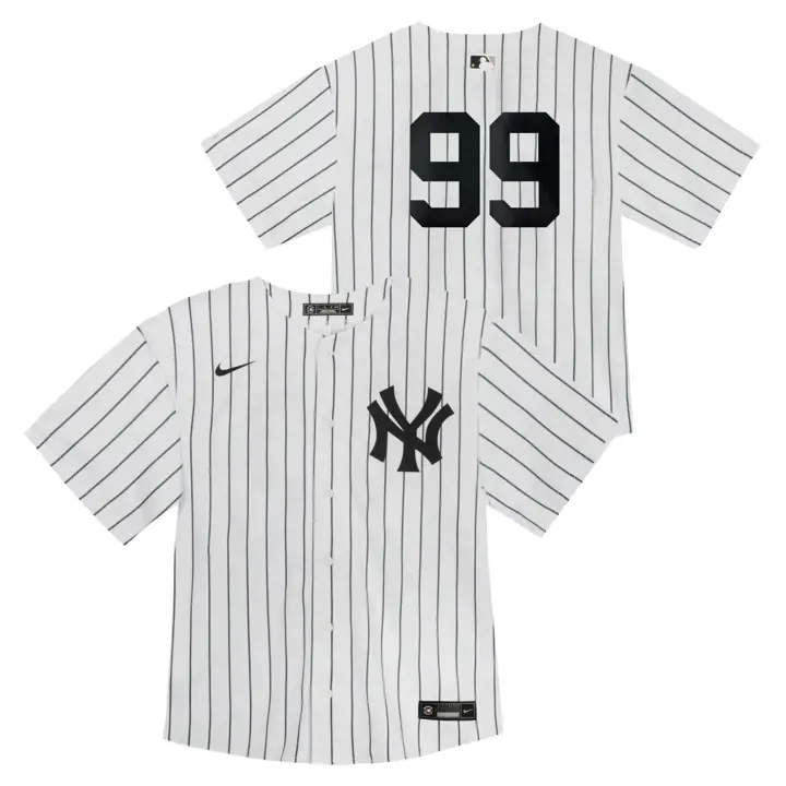 New York Yankees MLB Maillot de Match à Domicile pour Tout-Petit Aaron J