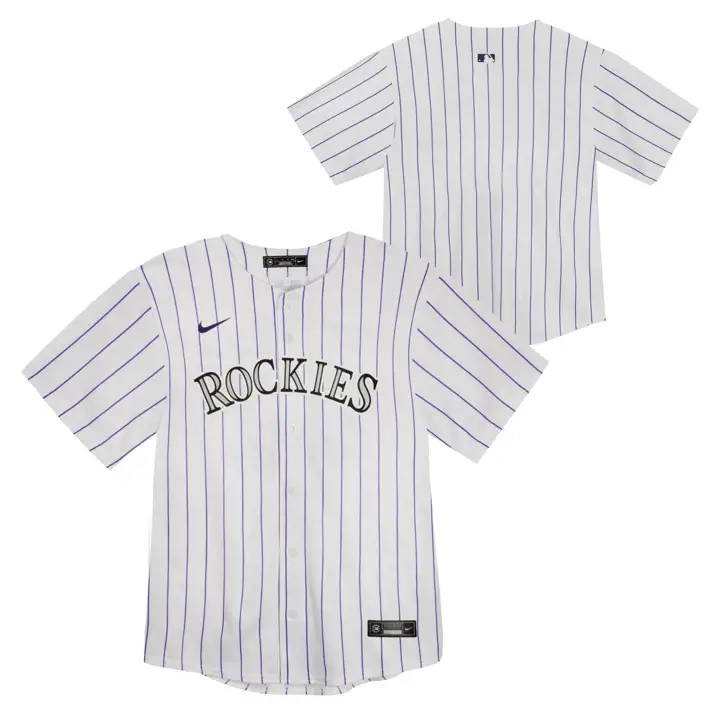 Maillot de baseball blanc Colorado Rockies MLB pour bébé