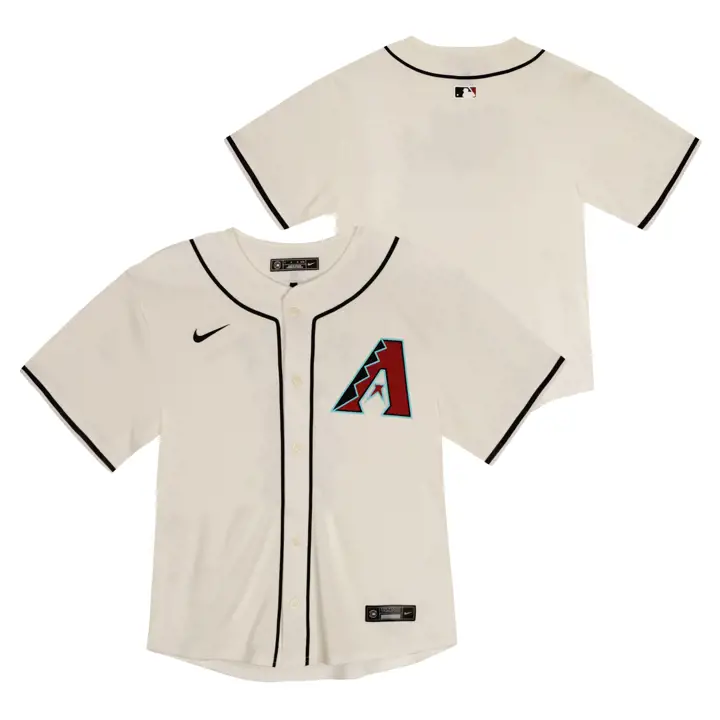 Maillot de match blanc domicile Arizona Diamondbacks MLB pour tout-petits