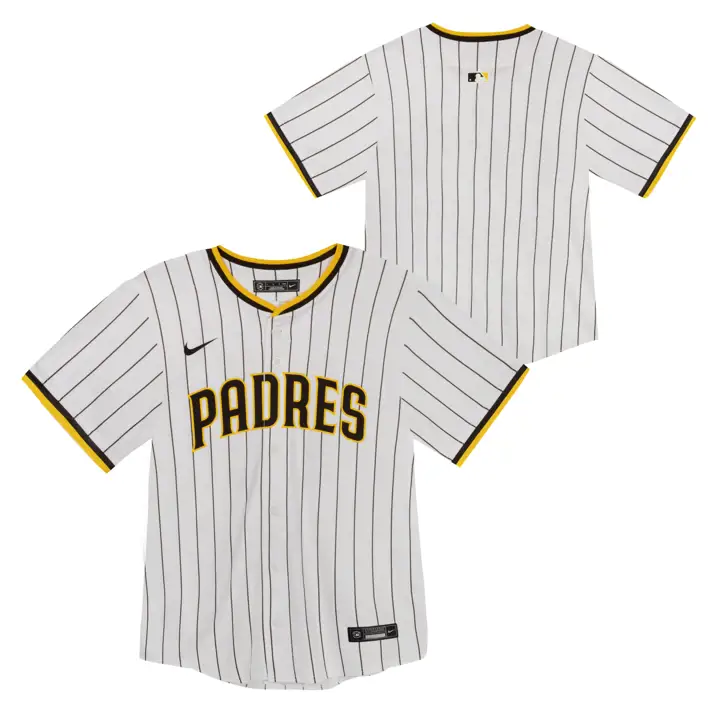 Maillot de match blanc domicile San Diego Padres MLB pour tout-petit
