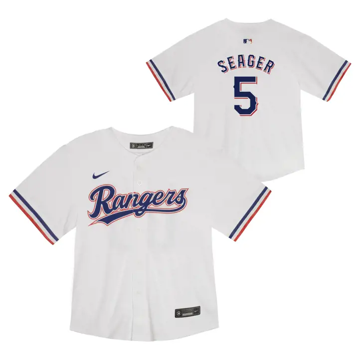 Maillot de match à domicile Texas Rangers MLB pour tout-petit Corey Seager