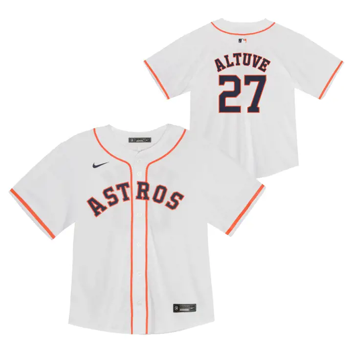 Maillot de match à domicile Jose Altuve des Houston Astros MLB pour bébé