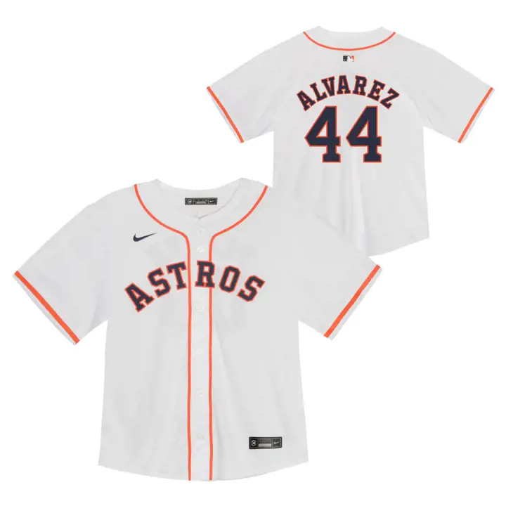 Maillot de match à domicile du joueur des Astros de Houston MLB pour tout-petit Yordan Al