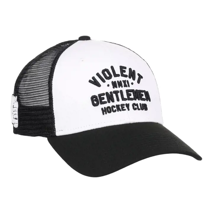 Violent Gentlemen x EFF casquette trucker BLANC/NOIR