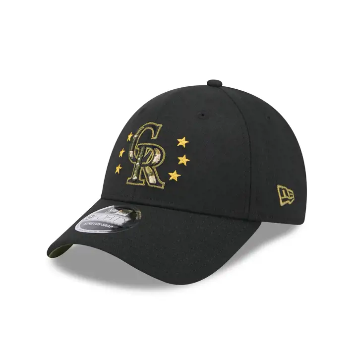 Colorado Rockies MLB 2024 JOURNÉE DES FORCES ARMÉES 9FORTY NOIR