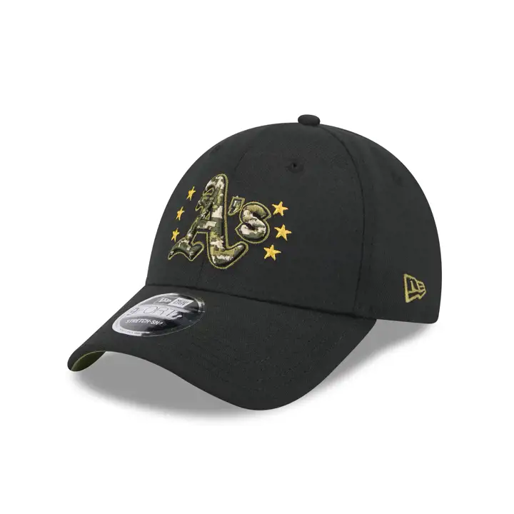 Oakland Athletics MLB 2024 JOURNÉE DES FORCES ARMÉES 9FORTY NOIR