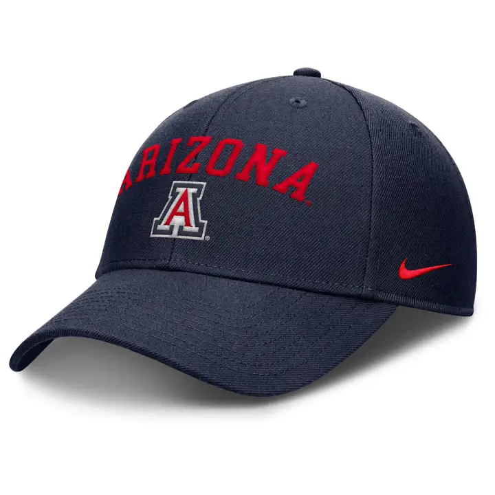 Arizona Wildcats NCAA NK Rise Arched WM Adj navy