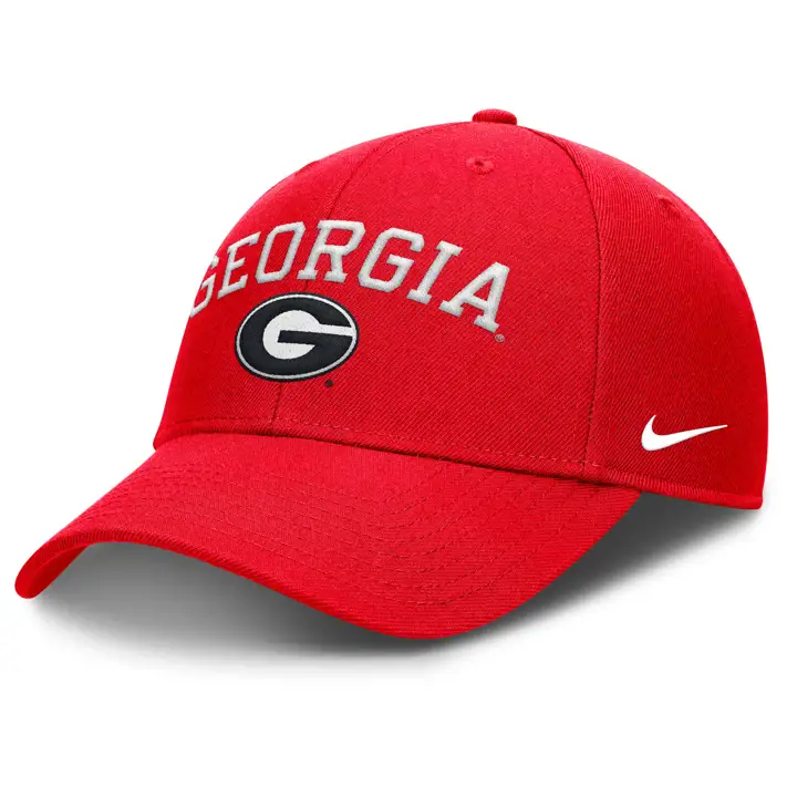 Georgia Bulldogs NCAA NK Rise Arched WM Adj noir