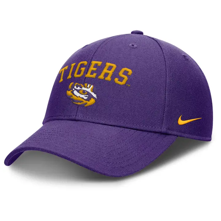 L.S.U. NCAA NK Rise Arched FM Adj violet