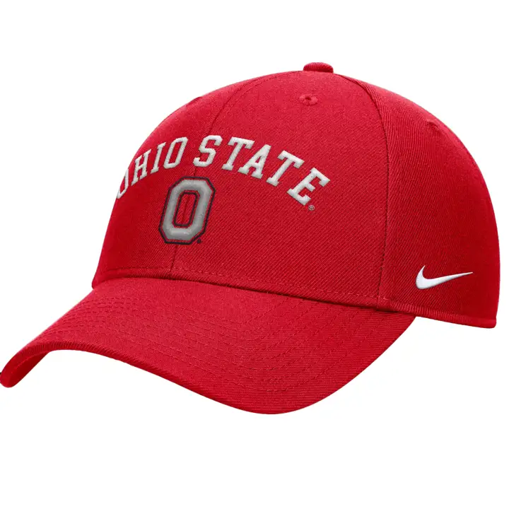 Ohio State Buckeyes NCAA NK Rise Arched WM Adj blk