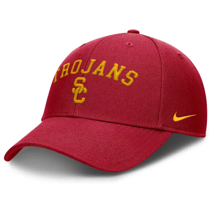 Casquette réglable USC Trojans NCAA NK Rise Arched WM Adj crim
