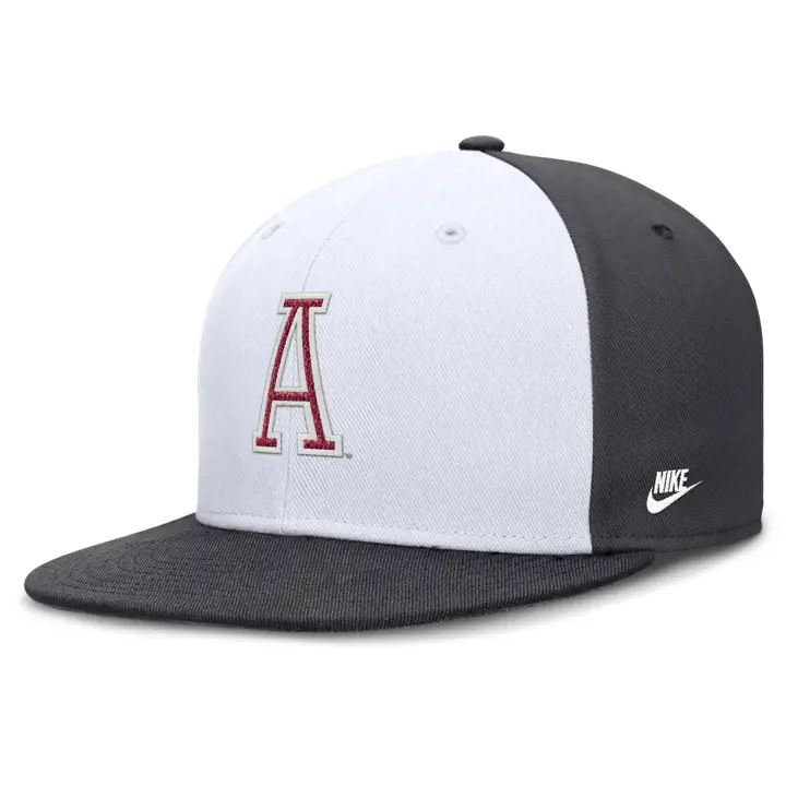 Casquette ajustée Alabama Crimson Tide NCAA lettres blocs noir/blanc