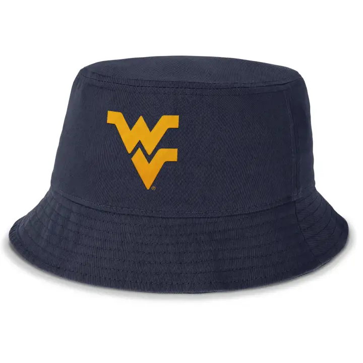 West Virginia Mountaineers NCAA NK Apex Bucket navy