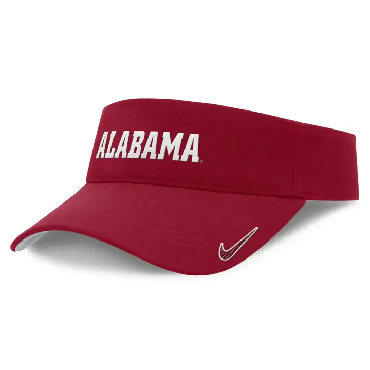 Alabama Crimson Tide NCAA NK WM Ace Visor crim