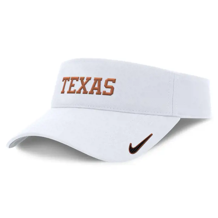 Visière Texas Longhorns NCAA NK WM Ace blanche