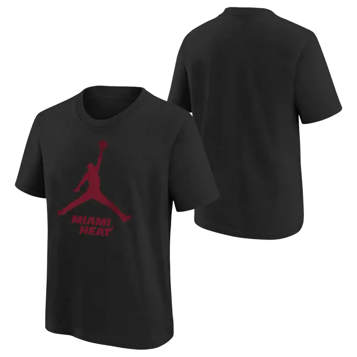 T-Shirt MIAMI HEAT NBA Jordan Essential Junior Noir