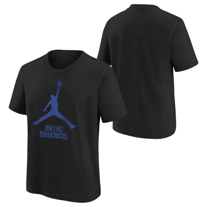 T-shirt Jordan Essentiel Jeune NBA Dallas Mavericks Noir