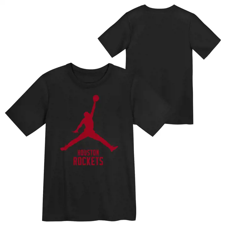 HOUSTON ROCKETS NBA T-Shirt Jordan Essential Enfant NOUVEAU