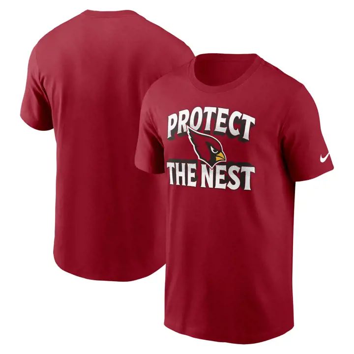 T-shirt Nike NFL Arizona Cardinals Endzone Score pour homme - Rouge