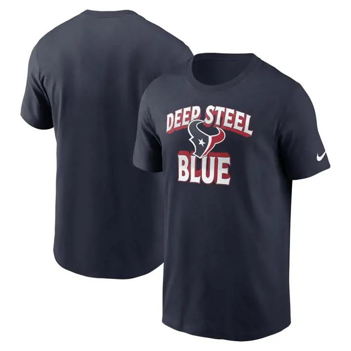 Houston Texans NFL Mens Nike Endzone Score Tee Navy
