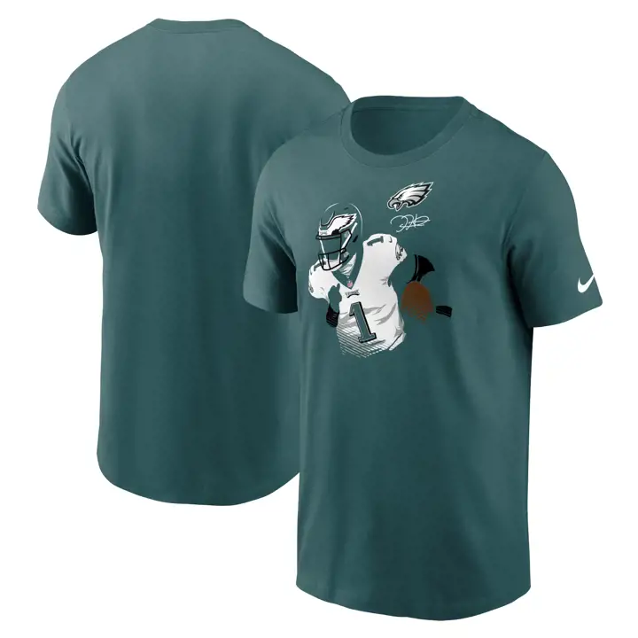 T-shirt de joueur NFL Nike Philadelphia Eagles pour homme - Hurts