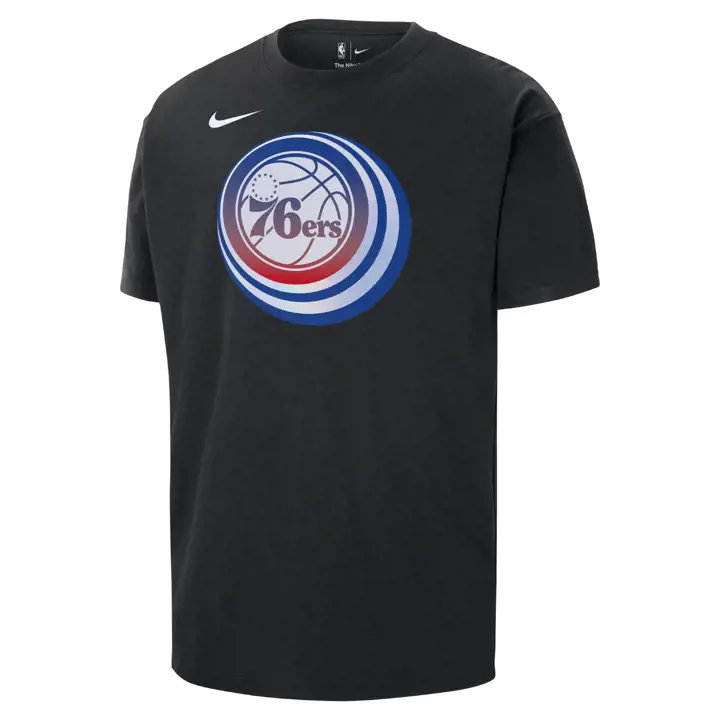 T-shirt Essentiel SS NBA Philadelphia 76ers Noir