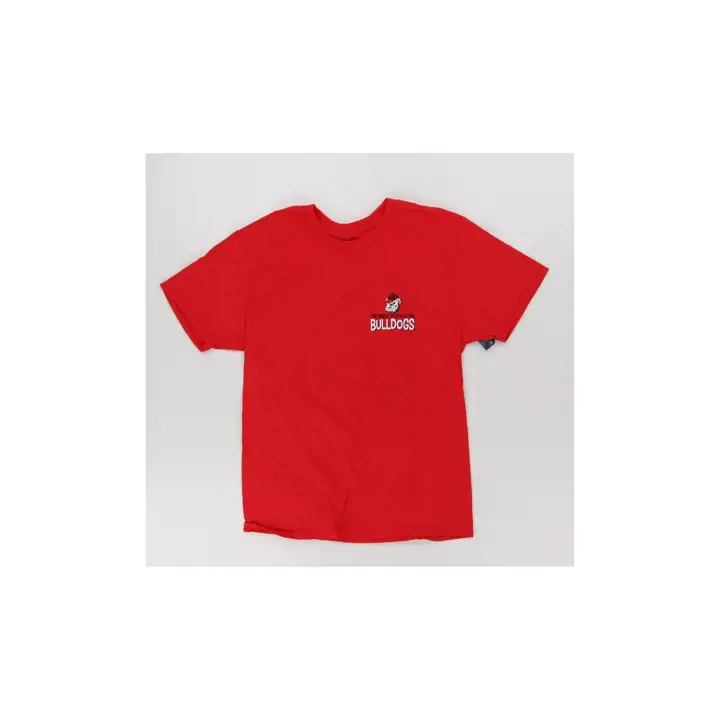 T-shirt rouge "Georgia Bulldogs NCAA Home of the Bulldogs State"