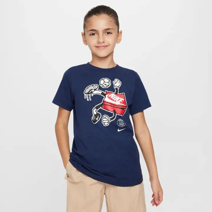 T-shirt Paris Saint-Germain Club Équipe U Marine