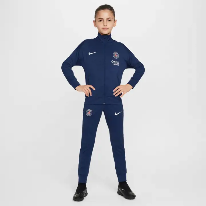 Survêtement de l'académie des jeunes du Paris Saint-Germain bleu marine