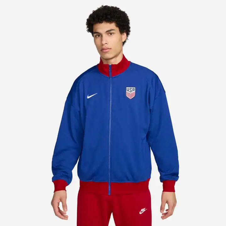 États-Unis Football Équipe Nationale M Académie ANTHome VesteBleu