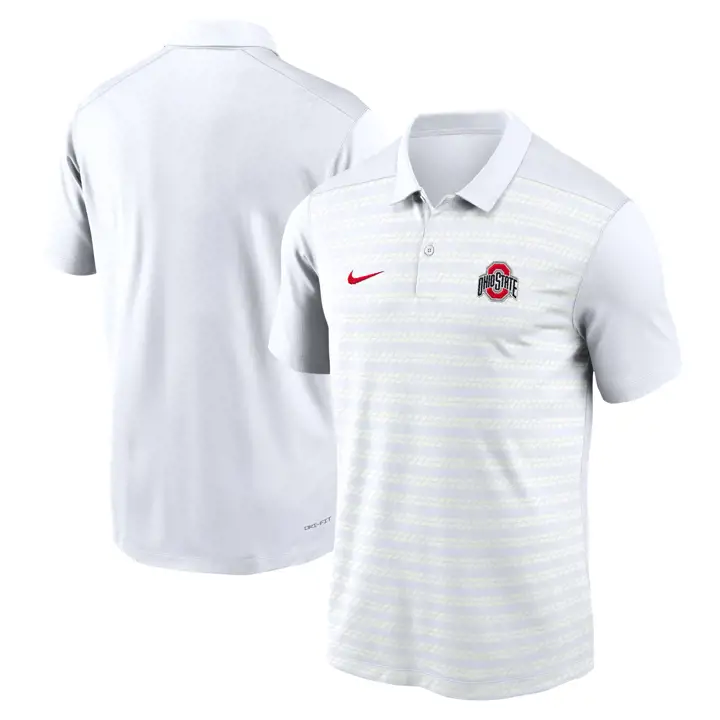 Polo victoire Ohio State Buckeyes blanc