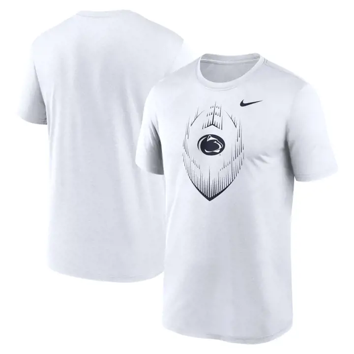 T-shirt blanc icône de football Penn State Nittany Lions Legend
