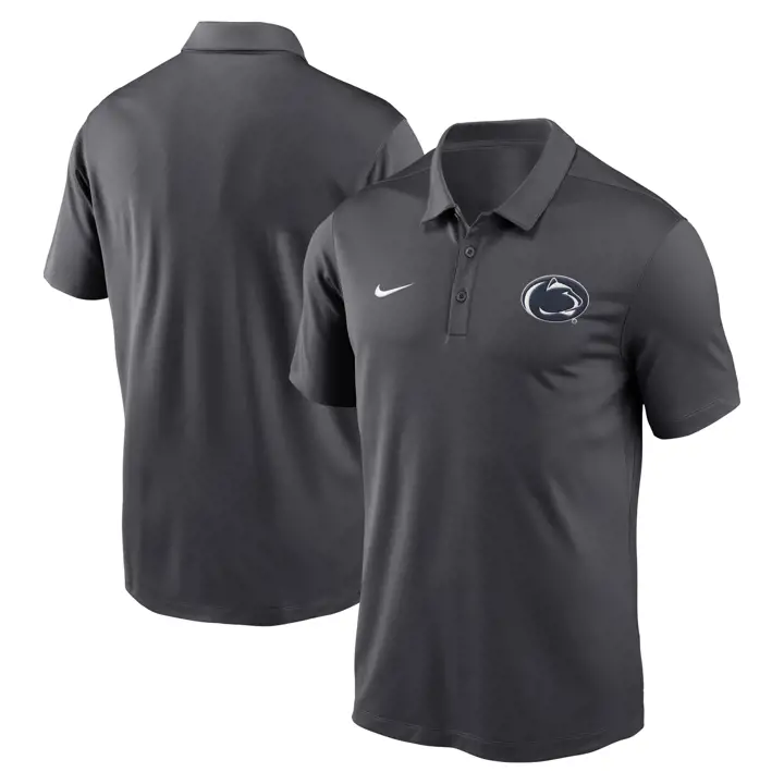 Polo Penn State Nittany Lions Franchise gris foncé