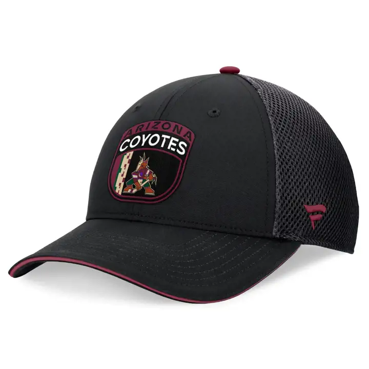 Arizona Coyotes Repêchage LNH 2024 Casquette Trucker Noire