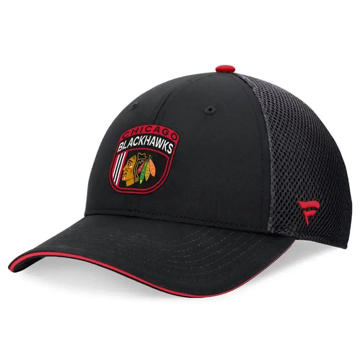Casquette filet Chicago Blackhawks 2024 NHL Draft BLK