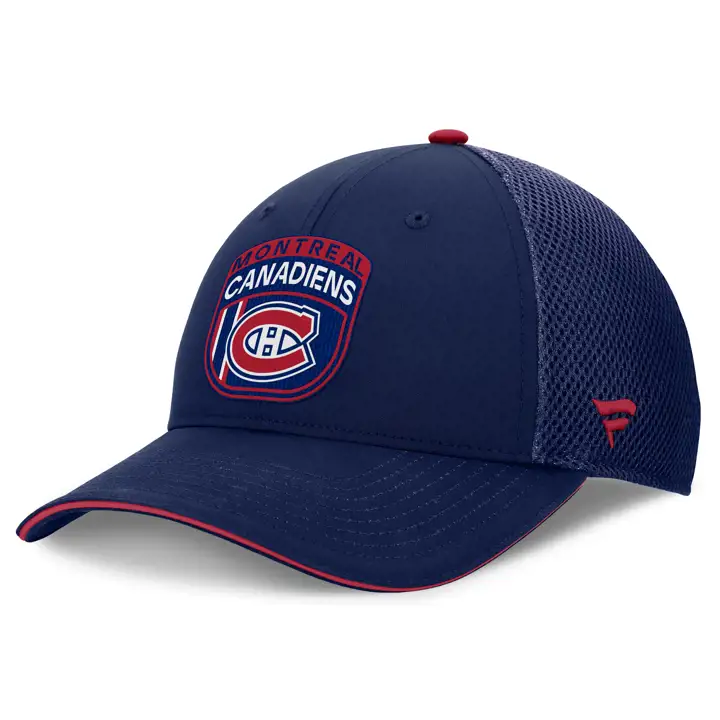 Casquette Trucker Marine Canadiens de Montréal Repêchage LNH 2024