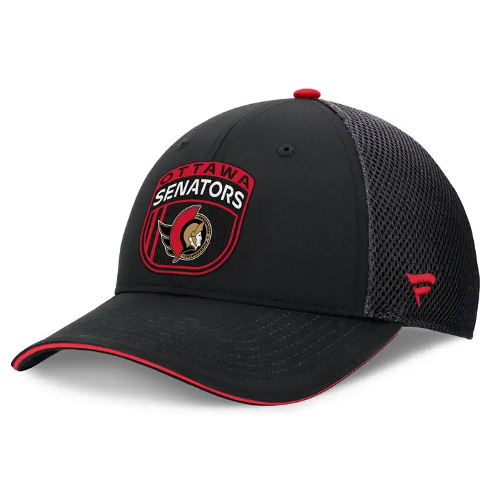 Sénateurs d'Ottawa Casquette filet de camionneur LNH 2024 NOIR
