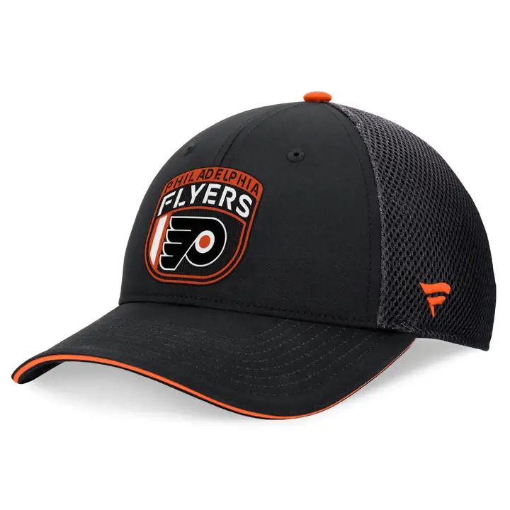 Casquette Trucker Philadelphia Flyers Collection Repêchage LNH 2024 NOIR